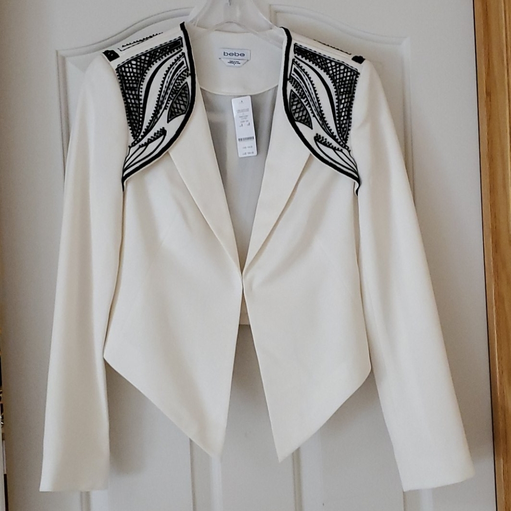 Bebe Katrina beaded jacket